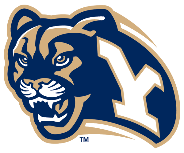 Brigham Young Cougars 1999-2004 Secondary Logo 02 heat sticker